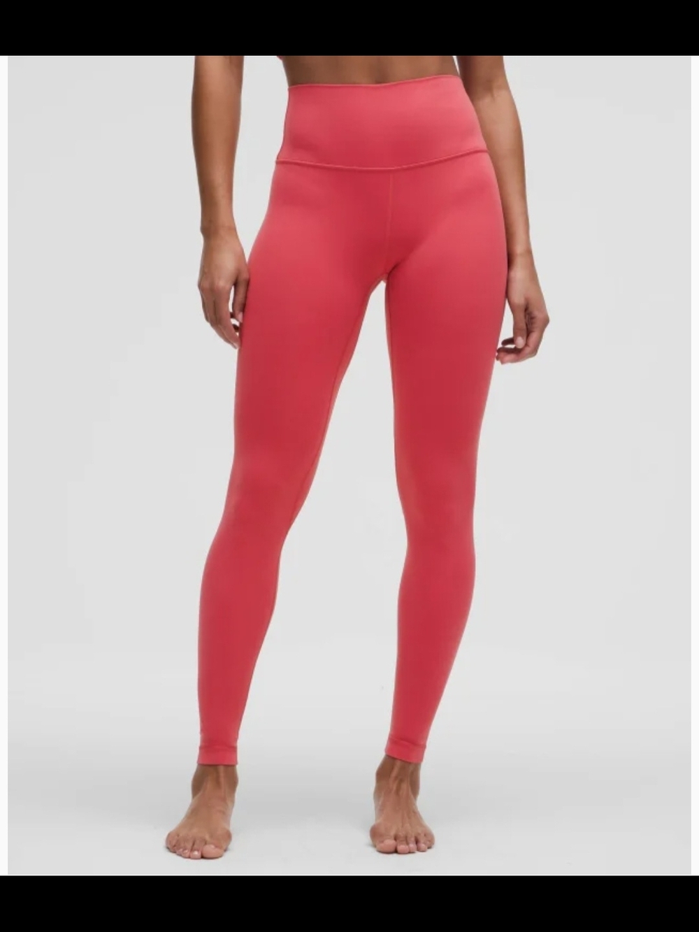 lululemon athletica High-Rise Coral-Red Leggings
